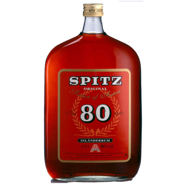 Spitz 80% 1 l rum